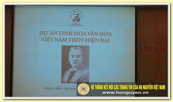 TÔN VINH HỌC GIẢ NGUYỄN VĂN VĨNH LÀ DANH NHÂN VĂN HOÁ VIỆT NAM