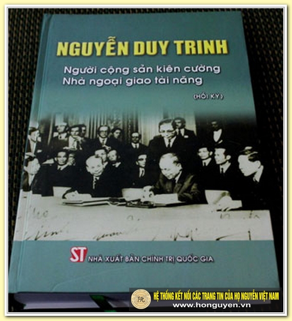 NGUYỄN DUY TRINH: MỘT TÂM HỒN VÀ MỘT NHÂN CÁCH LỚN