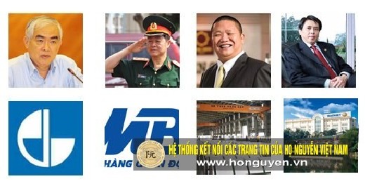 Từ trái qua phải, ông Lê Hùng Dũng, ông Lê Hữu Đức, ông Lê Phước Vũ, ông Lê Quang Bình