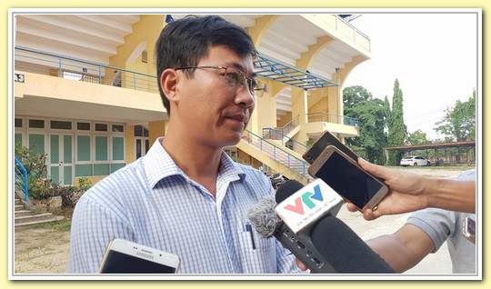 Ông Lê Quốc Tuấn, Giám đốc Công ty TNHH Thương mại và Dịch vụ Chuỗi Giá Trị là người bị kiện